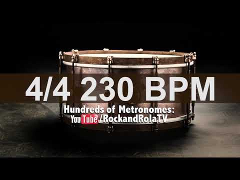 🔴 230 BPM Snare Metronome