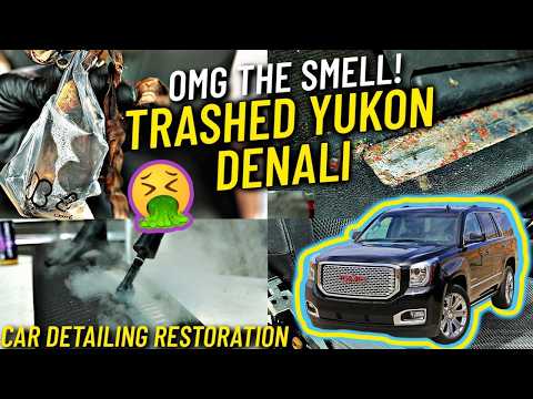 Detailing A Nasty Yukon Denali | Interior Exterior Car Cleaning Restoration