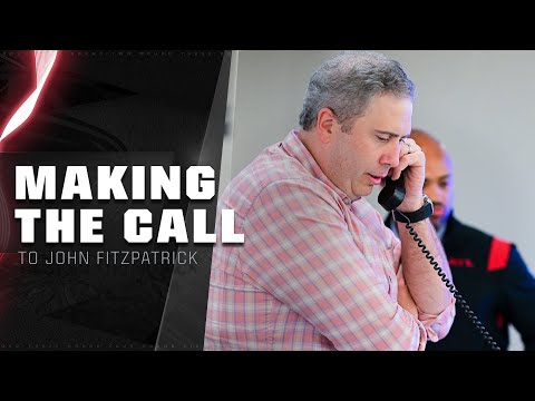 Inside the Draft Room | The phone call making John FitzPatrick an Atlanta Falcon | 2022 NFL Draft