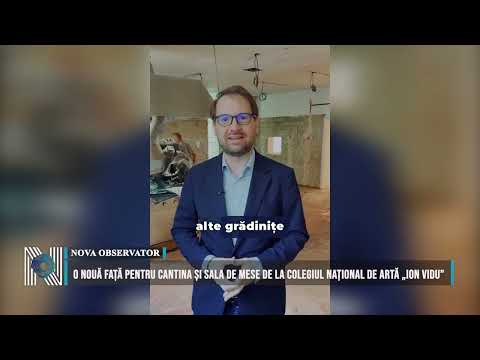 A new face for the cafeteria and dining room at the "Ion Vidu" National College of Art