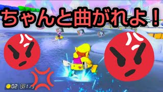 【MK8DX暴言実況 part41】精神異常者のマリオカート8DX