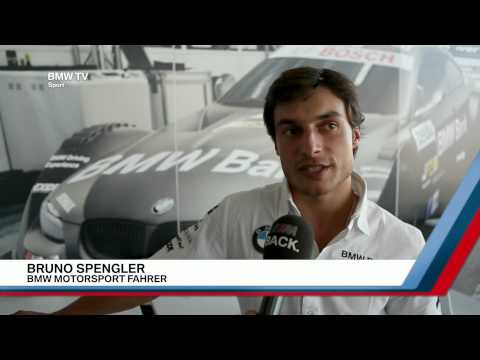 BMW Teamfahrer Bruno Spengler fährt der Konkurrenz davon.