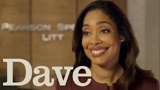 Gina Torres Rapid Fire Questions | Suits Season 5 | Dave video