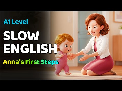 Anna's First Steps | English Listening Practice for Start Learning English (A1 Level)