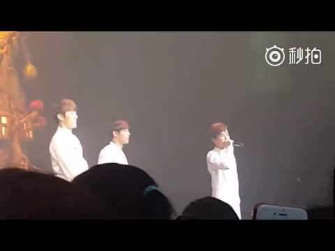 160805 INFINITE SungYeol's imitating Hoya "HO HO HO"