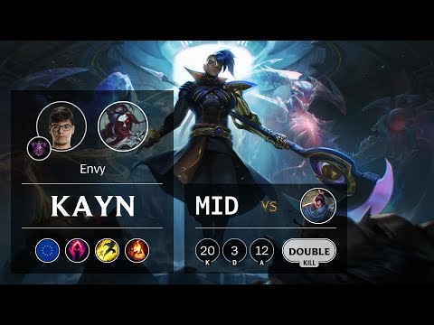 Kayn Mid vs Yasuo - EUW Master Patch 10.1