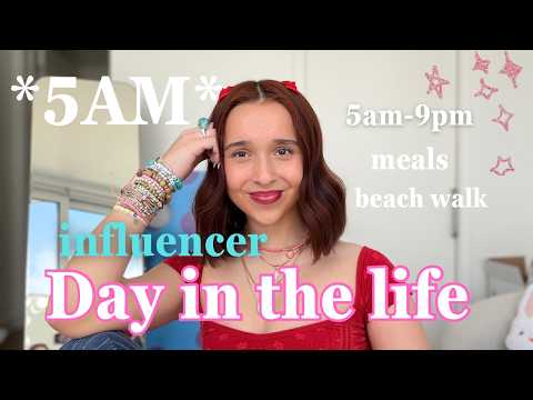 Day in my life as an Influencer (side quests, meals, ft: Kenzie)