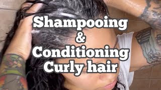 How I Shampoo and Condition my Curly Hair