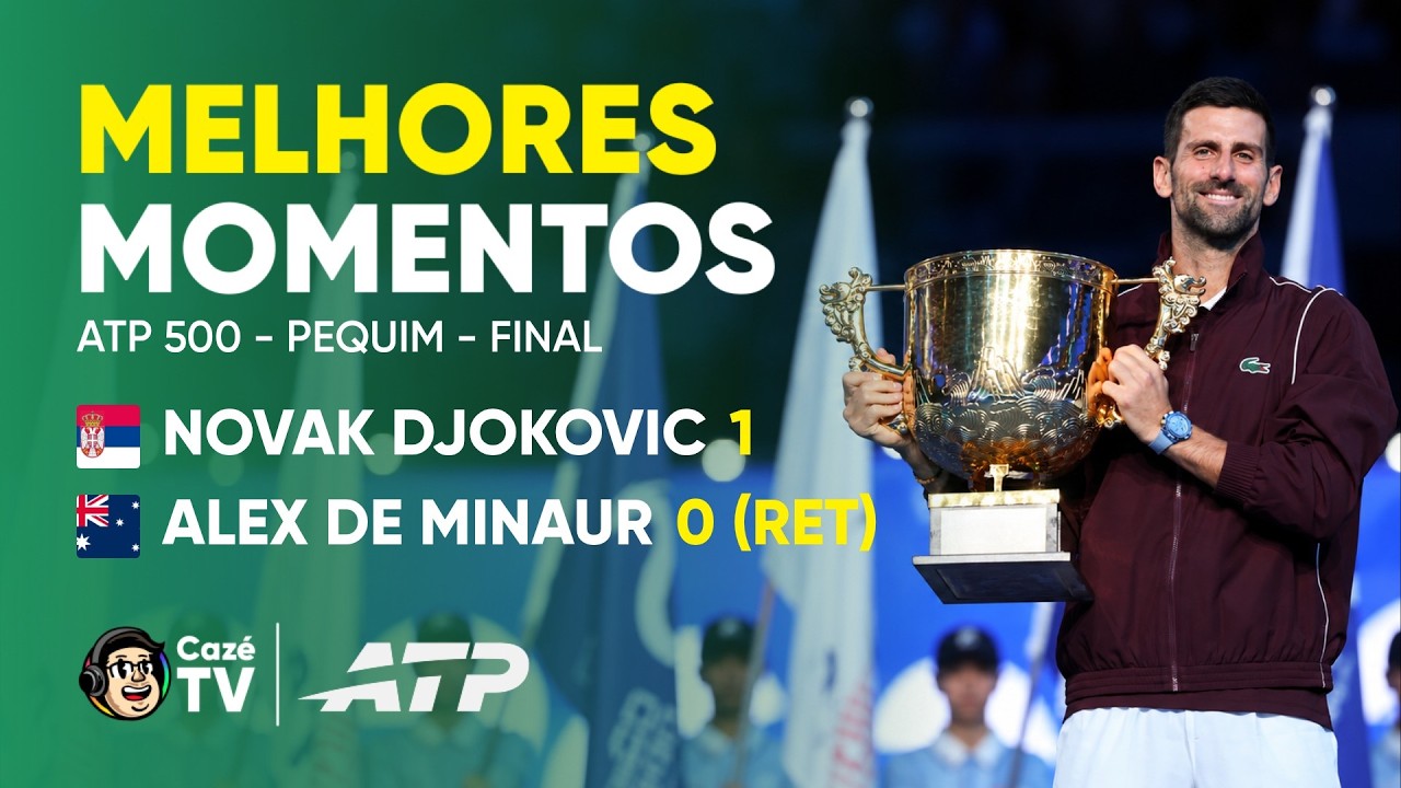 DJOKOVIC É CAMPEÃO! O SÉRVIO CONTINUA INVICTO EM PEQUIM E LEVANTA A TAÇA | FINAL | ATP 500 DE PEQUIM