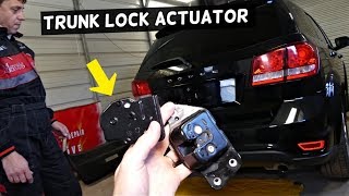 TRUNK HATCH LOCK ACTUATOR REPLACEMENT DODGE JOURNEY LIFTGATE NOT OPENING | FIAT FREEMONT