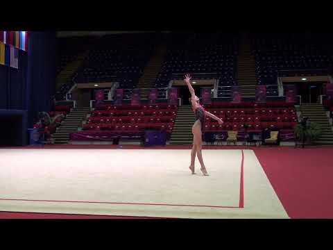 Arina Jevstafjeva LAT Latvian Gymnastics Federation Ball Irina Deleanu Cup 21 May 2021