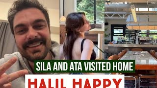 Sila Turkoglu and Ata Yildiz Visited Beautiful Home !Halil Ibrahim Ceyhan Happy