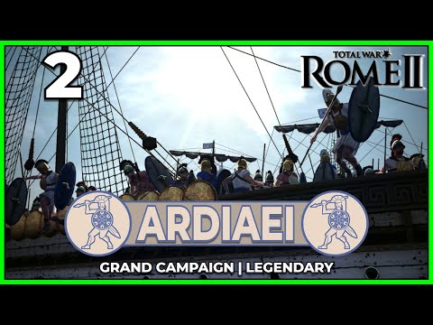 🔴LIVE! LEGENDARY | ARDIAEI CAMPAIGN #2 | Total War Rome 2
