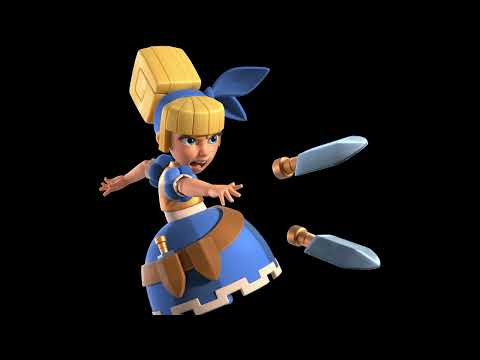 Dagger Duchess Voice Lines - Clash Royale