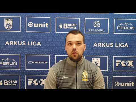 Najava 10. kola plej-auta ARKUS lige (muškarci) - igrač Obilića - Radović Goran