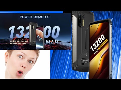 The World’s Ultra-Large Battery (13.200mAh ) Rugged Phone  Introducing the Ulefone Power Armor 13