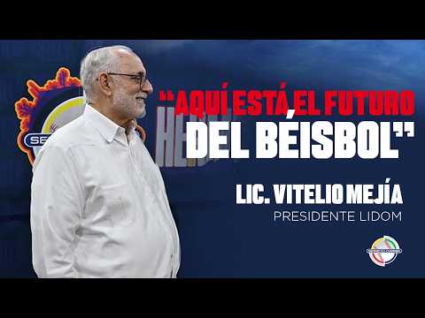 “Aquí está el futuro del béisbol” Lic. Vitelio Mejía | Béisbol del Caribe 🔴