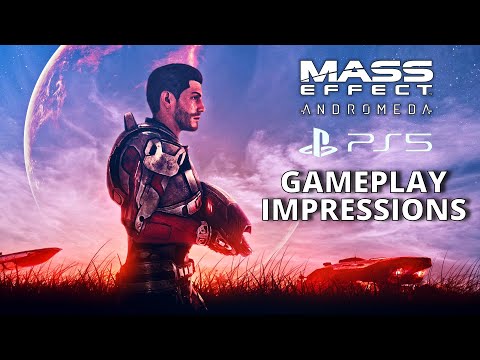 MASS EFFECT ANDROMEDA ON PS5 (4k) - GAMEPLAY WALKTHROUGH PART 1
