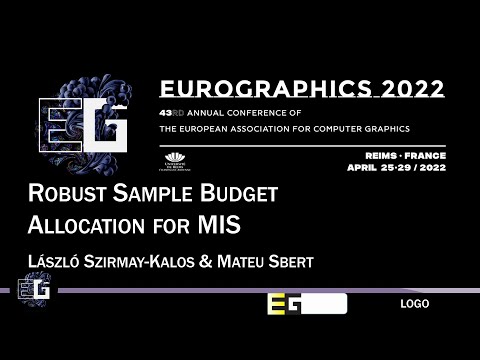 EG2022 - Robust Sample Budget Allocation for MIS