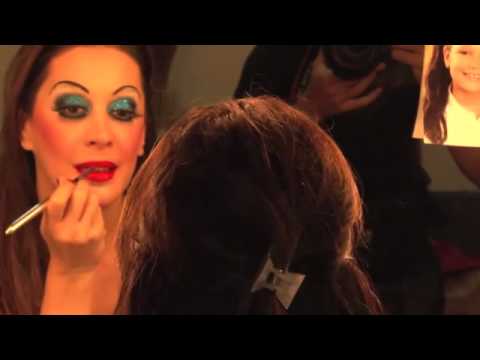 Claudia Raia nos bastidores de Cabaret