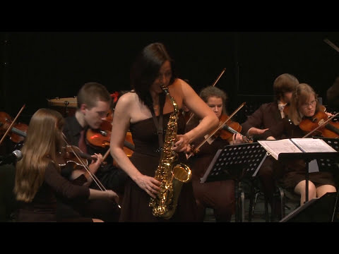 Jerzy Derfel - Sonata for Alto Saxophone and String Quintet, Allegro ma non tanto