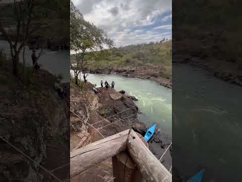 Canoagem em Piraju.sp #viral #rio #caiaque #aventura #interior #canoa
