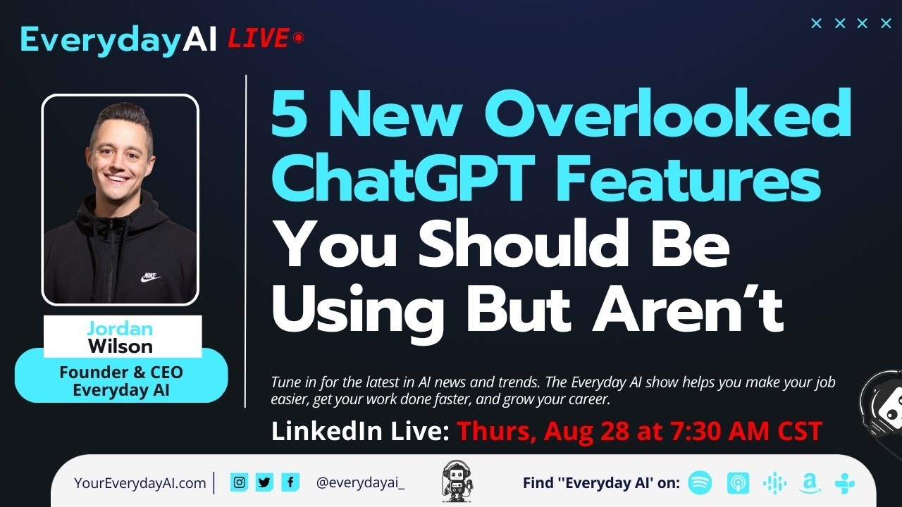 5 New Overlooked ChatGPT Features You Should Be Using But Aren’t