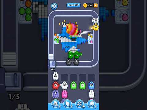Pixel Flow Level 2137 Walkthrough
