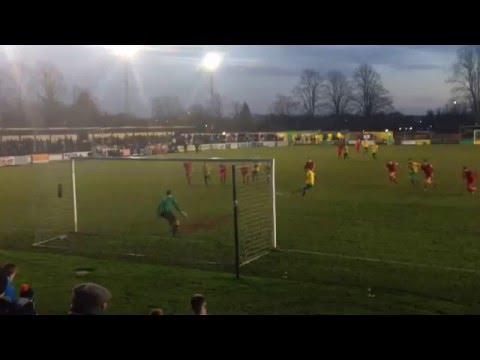 Hitchin Town 1-2 Frome Town - Penalty!