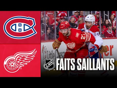 Canadiens vs Red Wings | 09/10/25 | Faits saillants