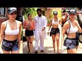 Malaika Arora Spotted With BFF Akansha Ranjan At Diva Yoga Bandra