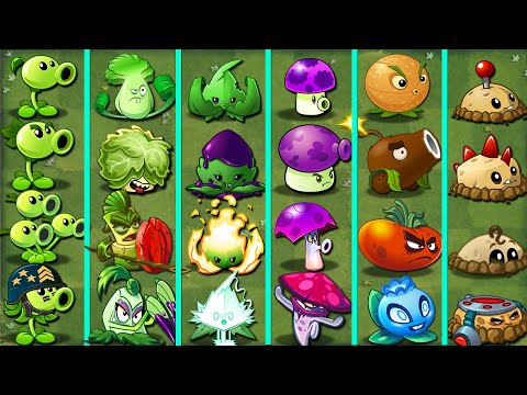 Team PEA x BOXING x MUSHROOM x MINT x ONE HIT x MINE - Who Will Win? - PvZ 2 Plant vs Plant