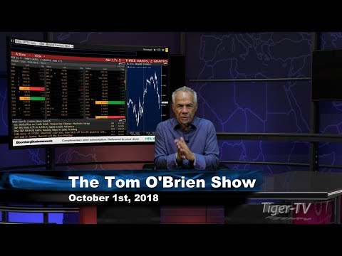 October 1st Tom O'Brien Show on TFNN - 2018
