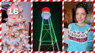 VLOGMAS 2024 ❄ Day 16 | Water Tower Lighting in Downtown Gilbert & Finished Office Tree