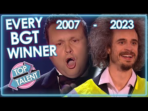 Every SENSATIONAL WINNING Final Performance On Britain's Got Talent 2007 - 2023 | Top Talent