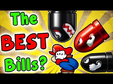Top 5 BEST Types Of Bullet Bills In Super Mario