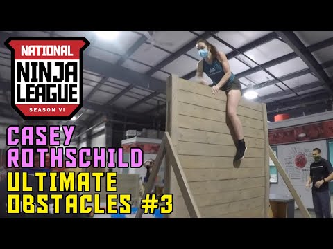 Casey Rothschild 1st Place Ultimate Obstacles (#2) | National Ninja League Season 6
