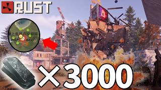 上金採掘場を独占している拠点を土台ごとレイドした結果【RUST】