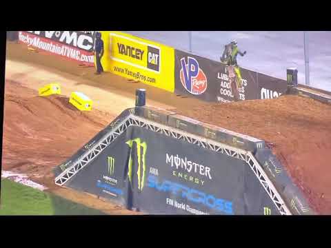 Cameron McAdoo Crash - 2021 Atlanta 2 SX