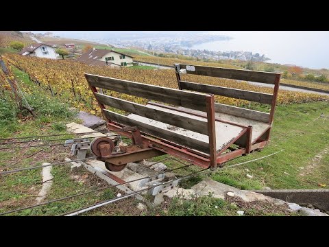 Telefuni 1803.02 Chardonne Weinberg Les Bedaules Ouest - petit funiculaire