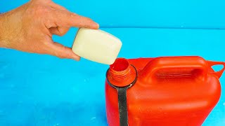 Just Mix Gasoline with Soap and you'll be amazed | practical invention