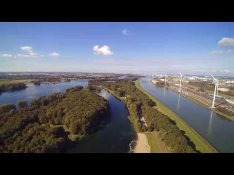 brielse maas vanuit de lucht