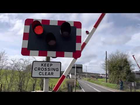 Glarryford Level Crossing (County Antrim) Monday 03.04.2023