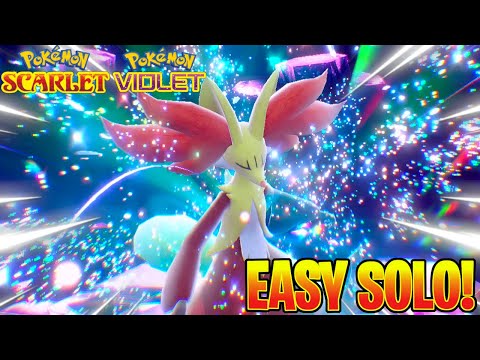 How to Easily SOLO KO the *NEW* 7-Star Delphox Raid in Scarlet and Violet!