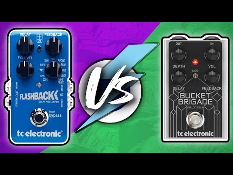 Digital Vs Analog - TC Electronic Flashback vs Bucket Brigade Delay