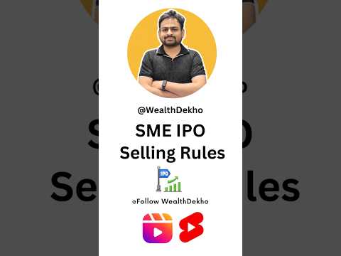 SME IPO Selling Rules | SME IPO Selling in Pre Open Market | Selling SME IPO