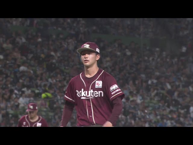 【5回裏】ドラ1左腕対決を制す!! イーグルス・古謝樹 5回無失点の好投で5勝目!!  2024年8月25日 埼玉西武ライオンズ 対 東北楽天ゴールデンイーグルス