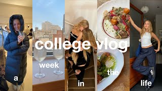 college vlog | studying, good restos & nights out