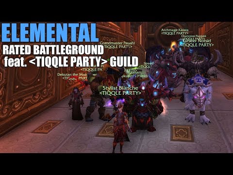 🆚 SHRED-A-DEAD Rated BGs - ELEMENTAL SHAMAN PVP (WoW Legion 7.3.2)