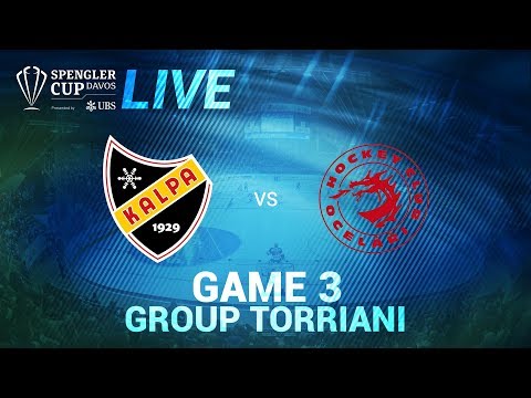 KalPa Kuopio Hockey Oy - HC Ocelari Trinec | Game 3 | Spengler Cup Davos 2018
